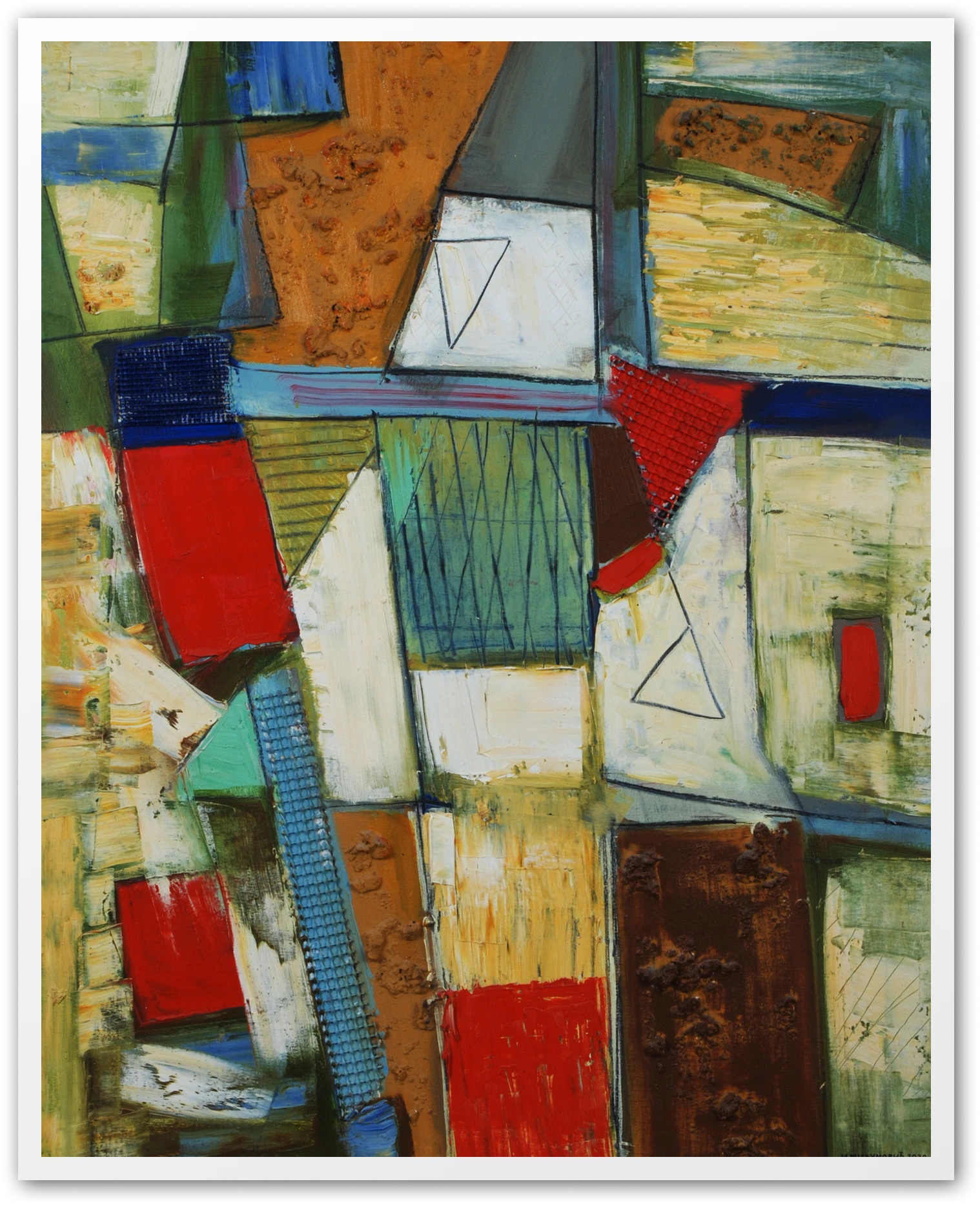 Apstraktna slika - Ručno rađeno, slike | Atelje Milunović