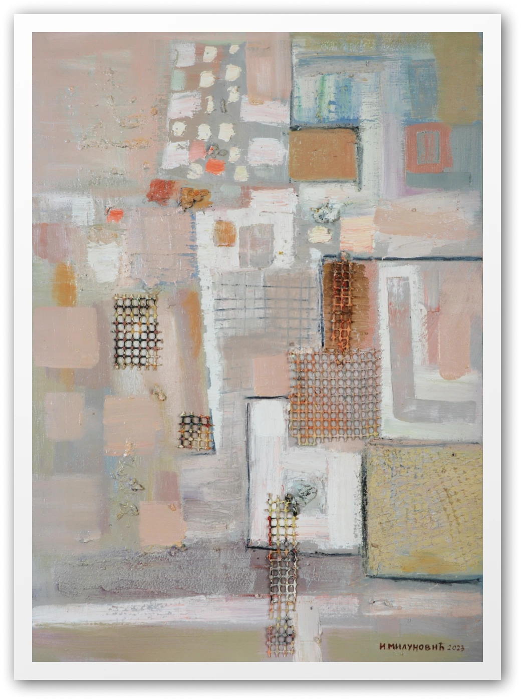 Apstraktna slika - Ručno rađeno, Slike | Atelje Milunović