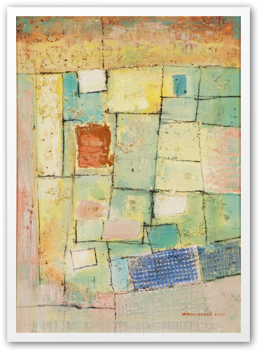 Apstraktna slika - Ručno rađeno, Slike | Atelje Milunović